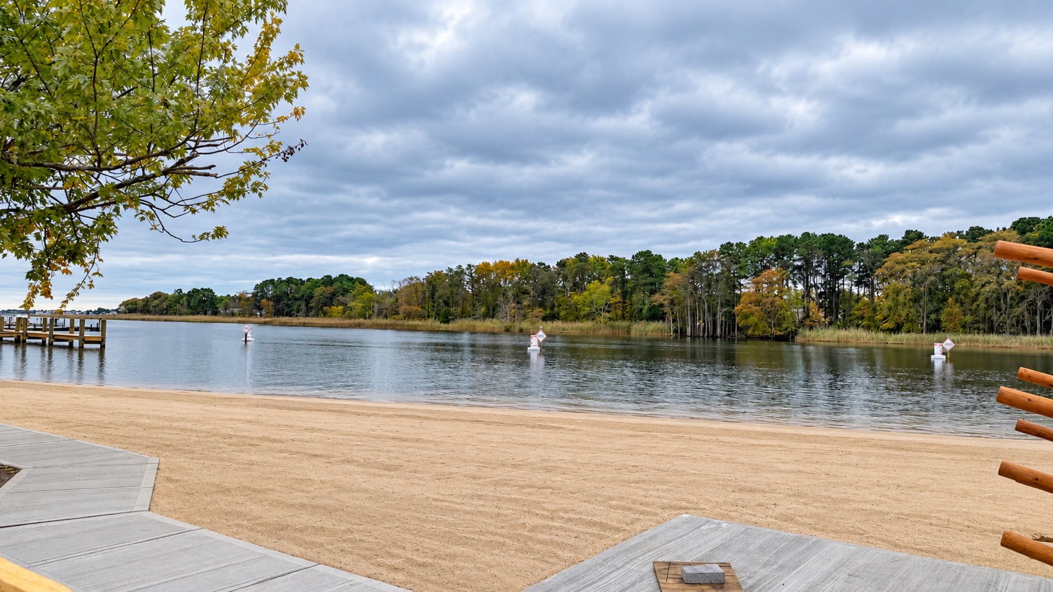 Mallard Pointe waterfront and launch area