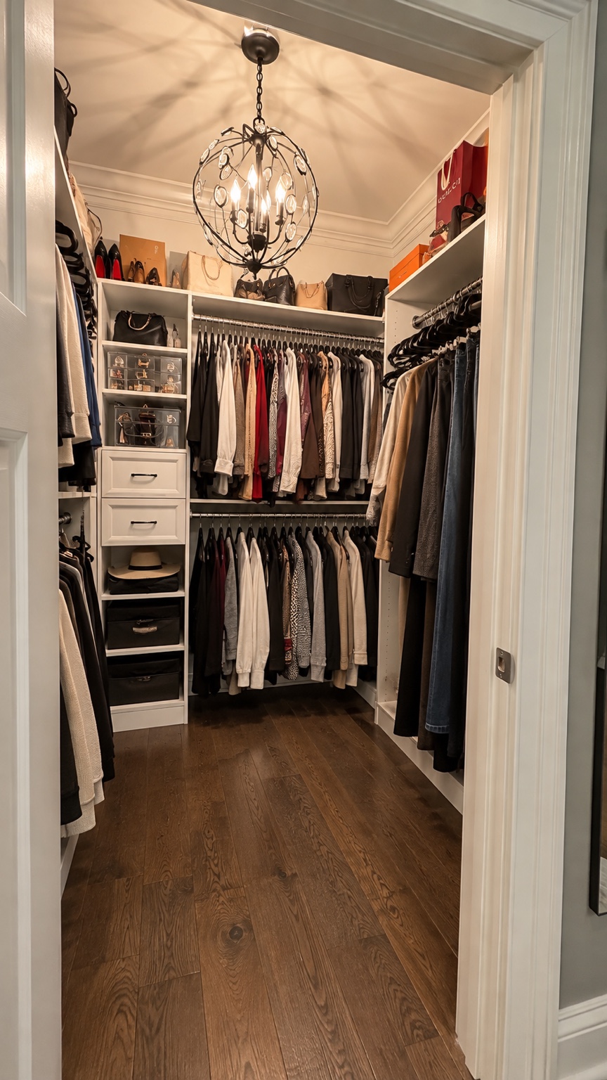 Hers Walk-In Closet
